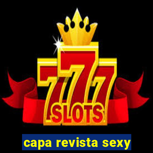 capa revista sexy